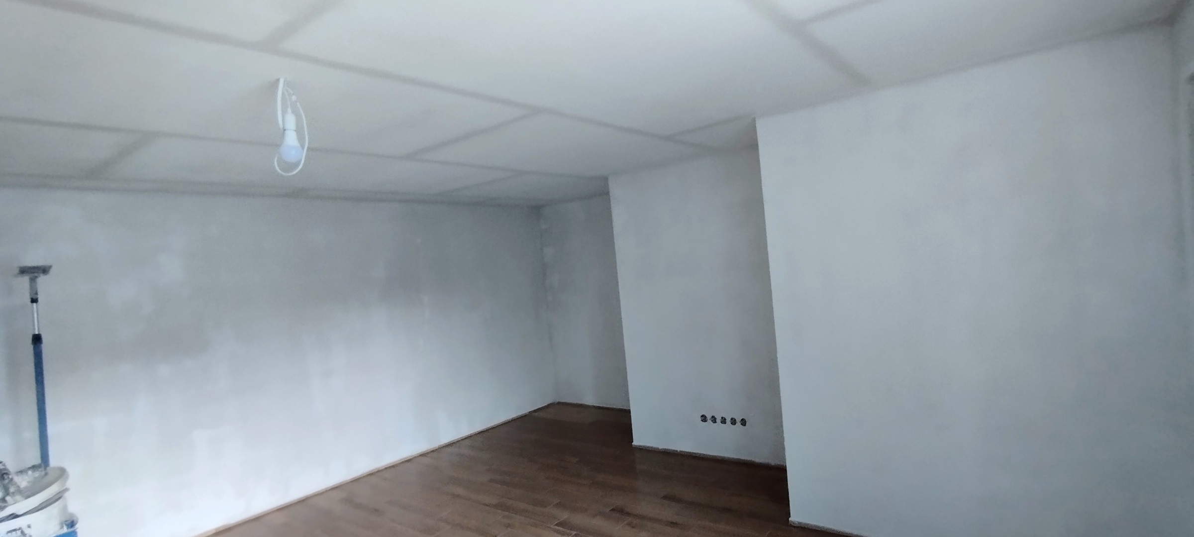 Przed realizacją Kompleksowe wykończenie pomieszczenia – Pawłów Dolny — Pawłów Dolny