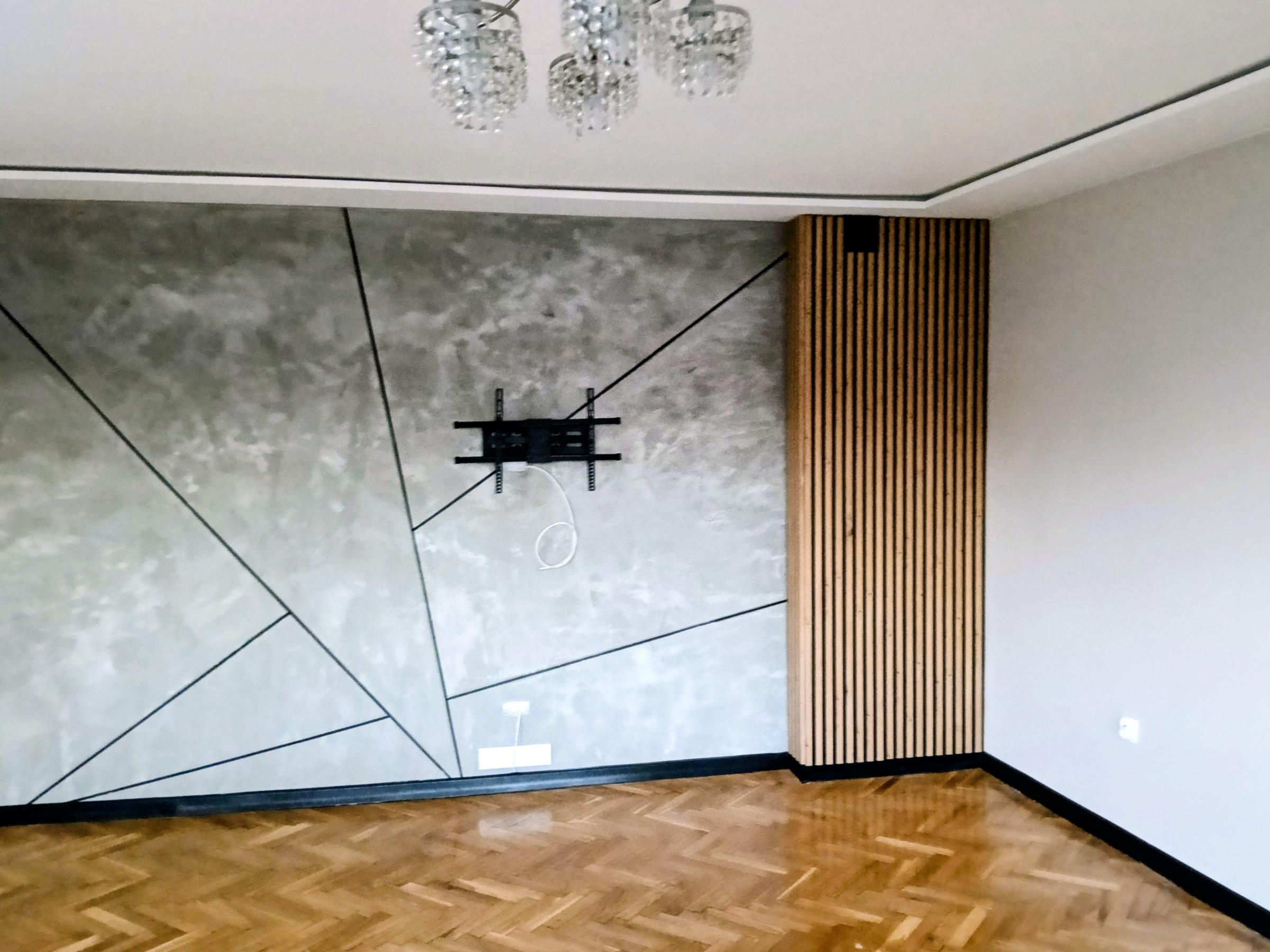 Metamorfoza salonu z zabudową LED